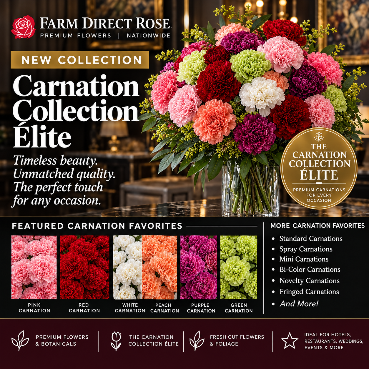 Carnation Collection Élite