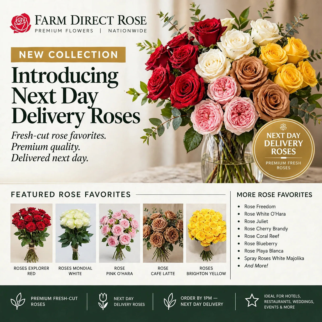 Next Day Delivery Roses