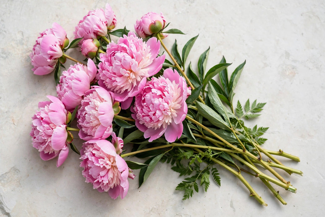 PEONIA USSIKNOW 50-60cm - Pink - 100 Stems