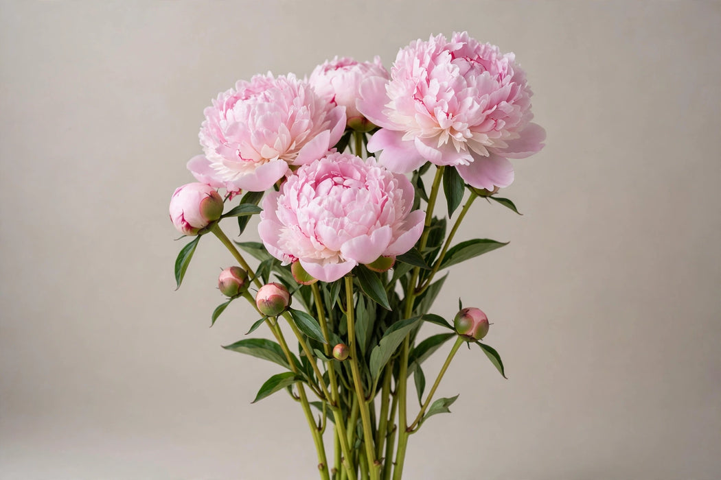 PEONY AAA ALEX FLEMING PINK 50-60cm - Pink - 100 Stems