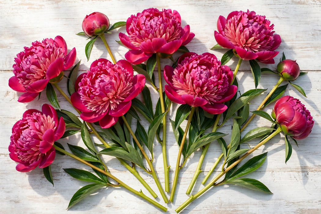 PEONY AAA INSPECTEUR LAVERGNE 50-60cm - 100 Stems
