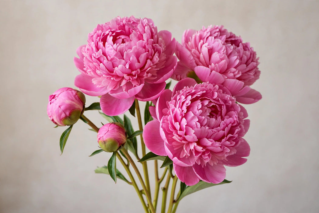 PEONY ALEXANDER FLEMING 50-60cm - 100 Stems