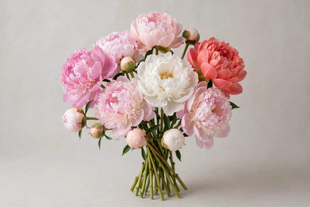 PEONY ASSORTED 60cm - 60 Stems