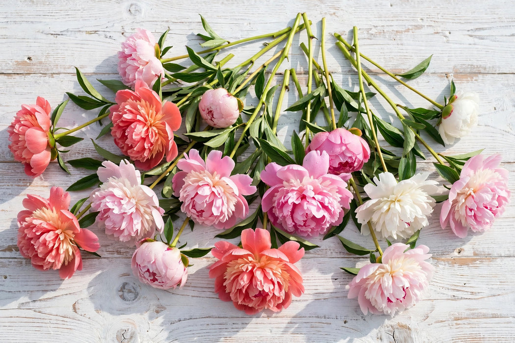 PEONY ASSORTED EX 55/ 60cm - 100 Stems