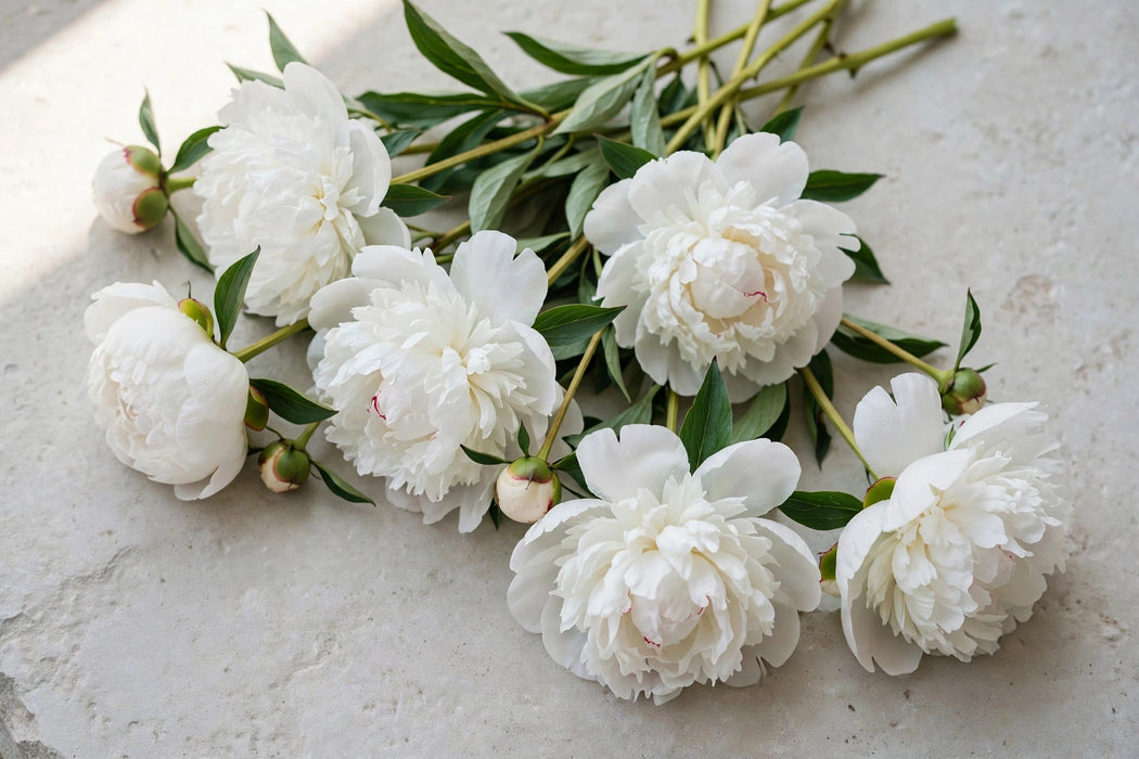 PEONY BRIDAL SHOWER 60cm - 60 Stems