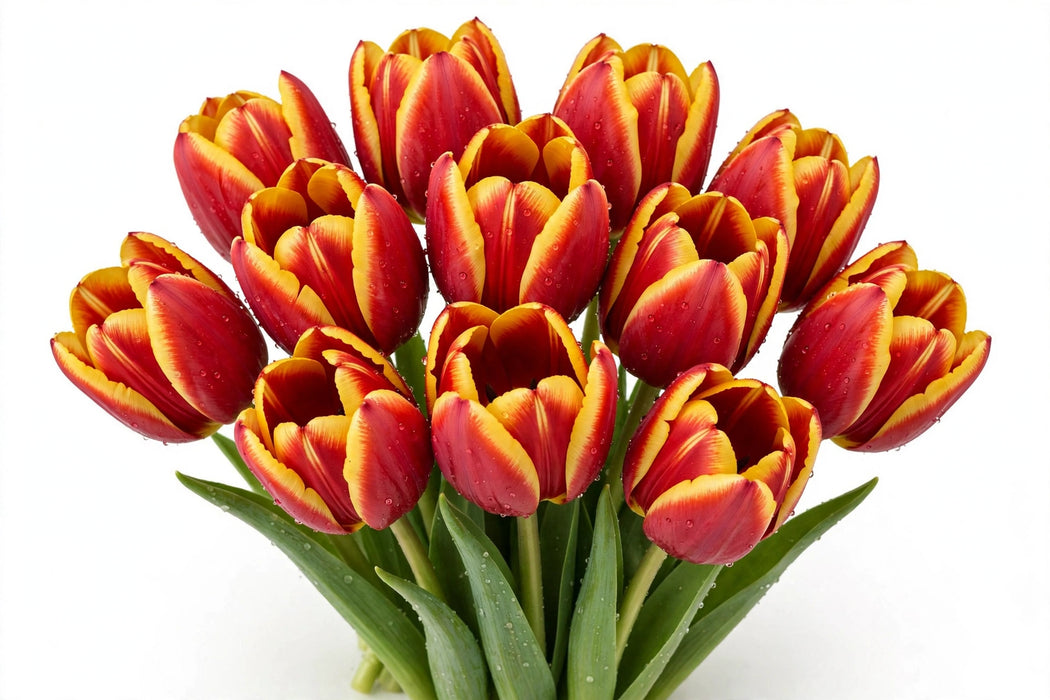 Tulip Collective - Dow Jones 35Cm 25Gr - Bicolor Red/Yellow - 150 Stems