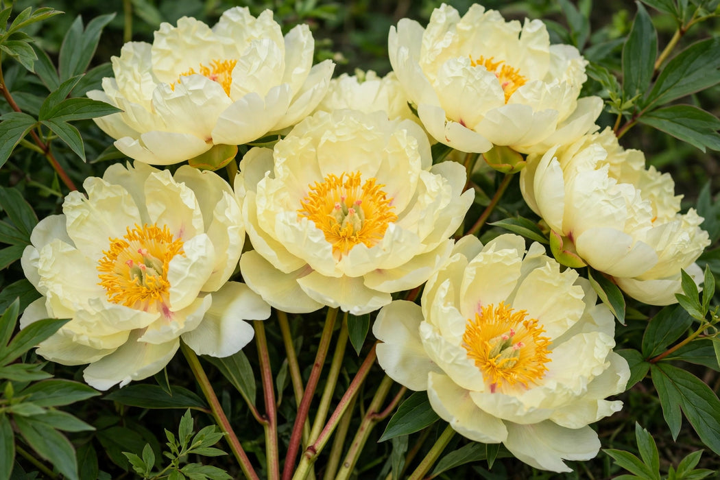 PEONY CLAIRE DE LUNE USD 50cm - 60 Stems
