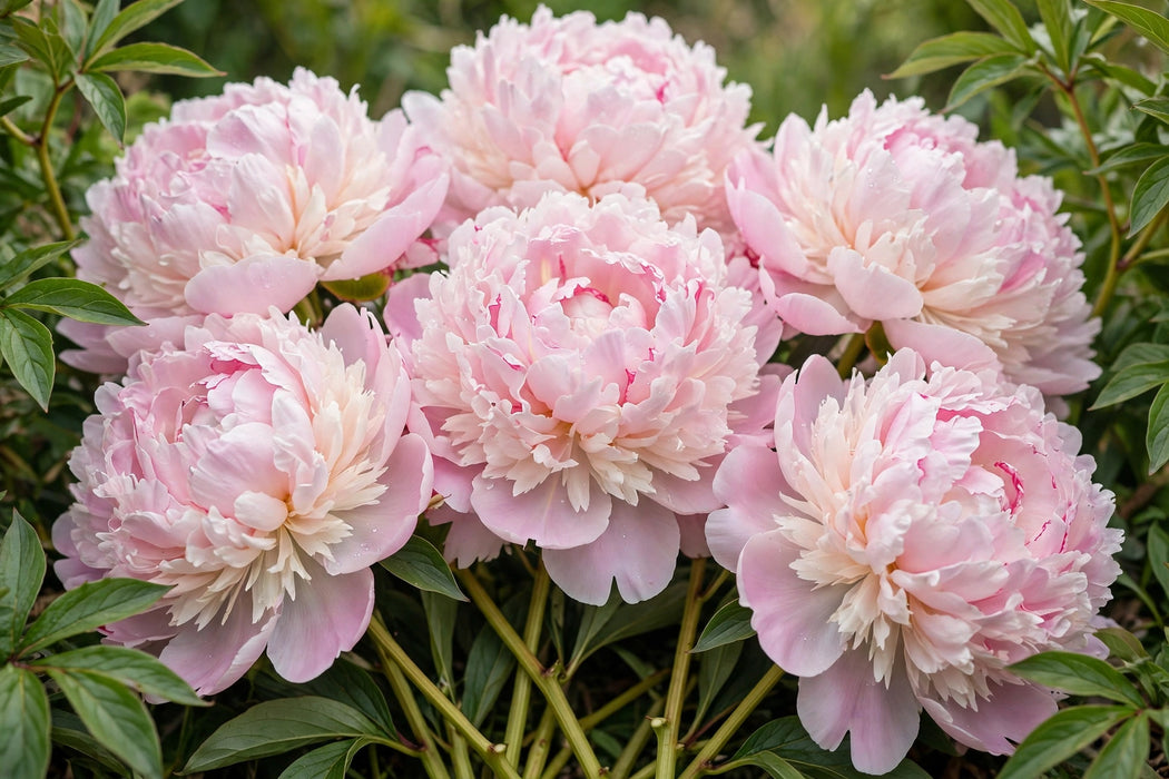 PEONY DINNER PLATE 55cm - 60 Stems
