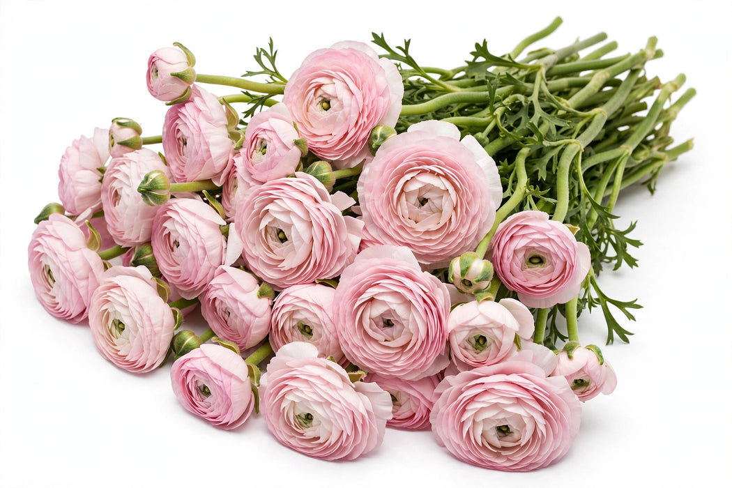 The Ranunculus Collection - Ranunculus Light Pink 30-40CM (100 STEMS / BX)