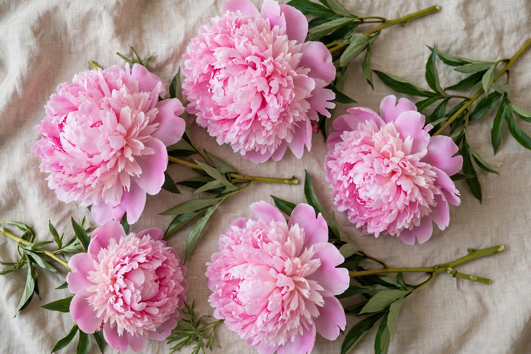 PEONY DINNER PLATE GIGA PINK 60cm - Pink - 60 Stems