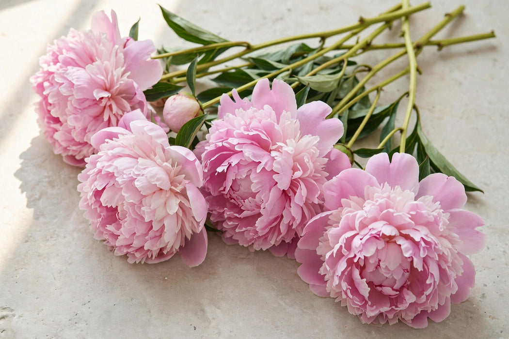 PEONY DINNER PLATE PINK 45cm - Pink - 100 Stems