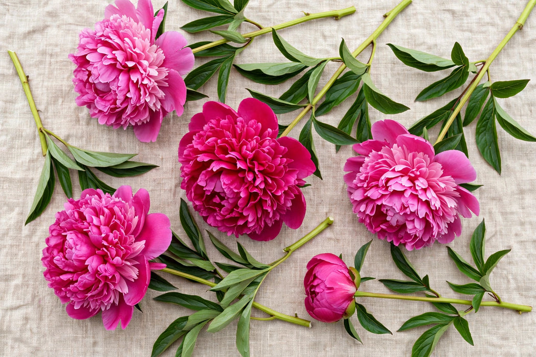 PEONY DR FLEMING 50cm - 60 Stems