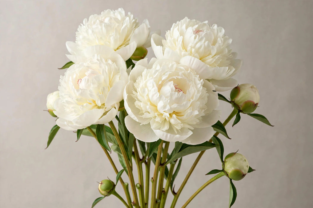 PEONY DUCHESSE DE NEMO 55cm - 60 Stems