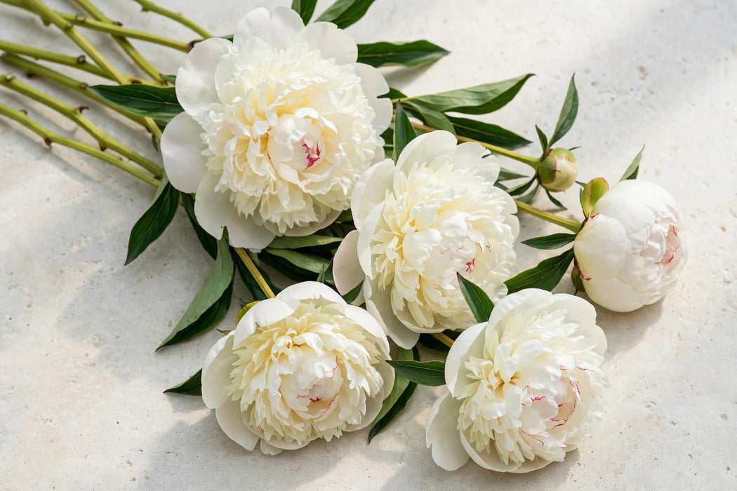 PEONY DUCHESSE DE NEMOURS N 60cm - 60 Stems