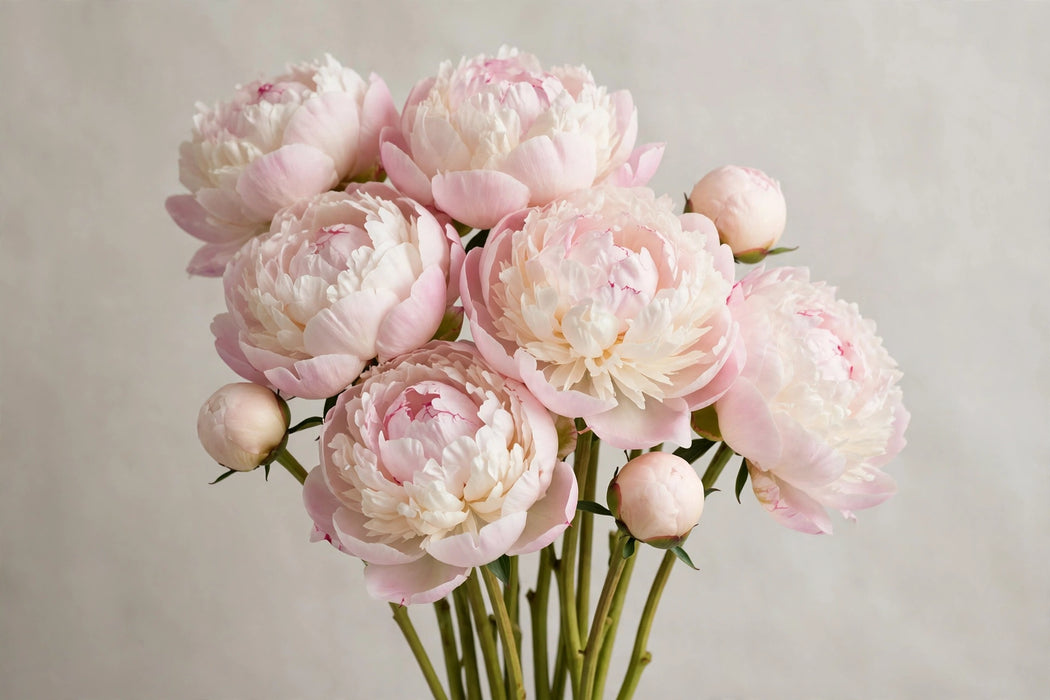 PEONY FLOR NICHOLS 50cm - 60 Stems