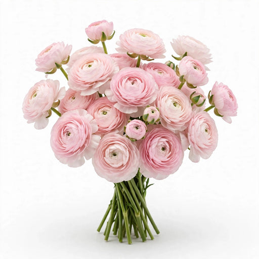 Next Day Delivery - RANUNCULUS LIGHT PINK 35cm 10st - Light Pink - 120 Stems [LIMITED]