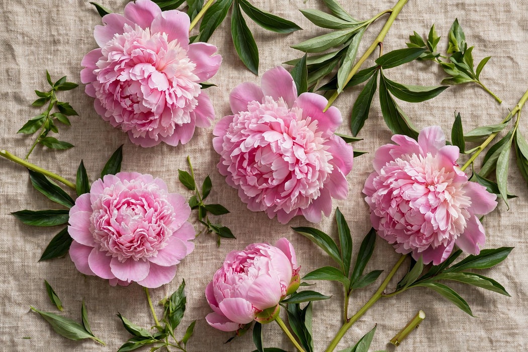 PEONY JULES ELLIE / PINK 50-60cm - Pink - 100 Stems