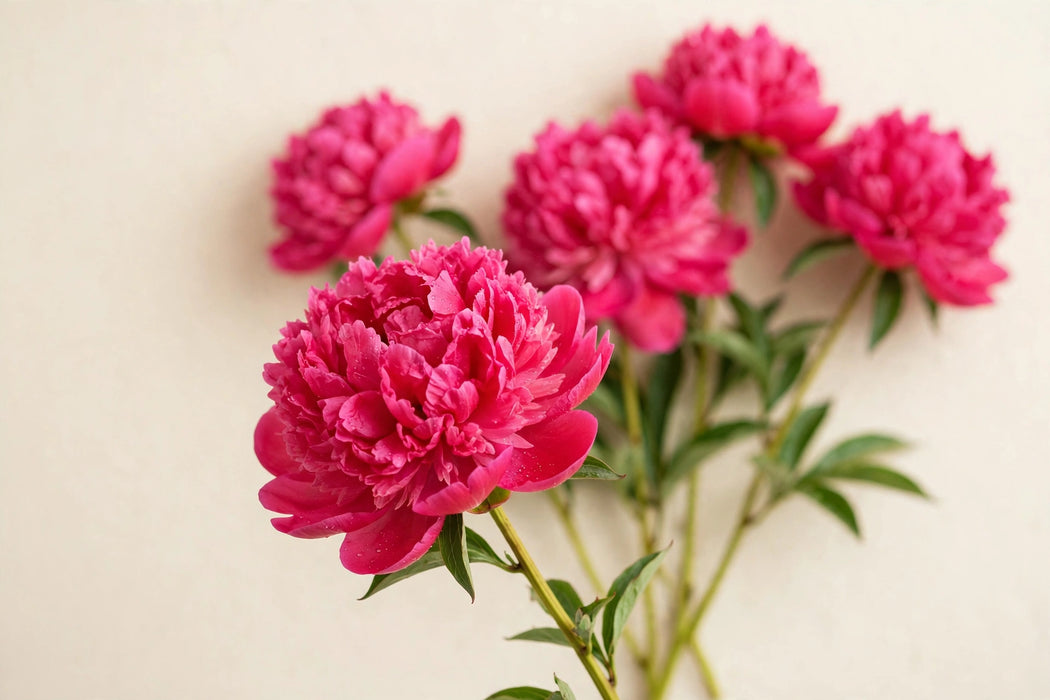 PEONY KANSAS 45cm - 100 Stems
