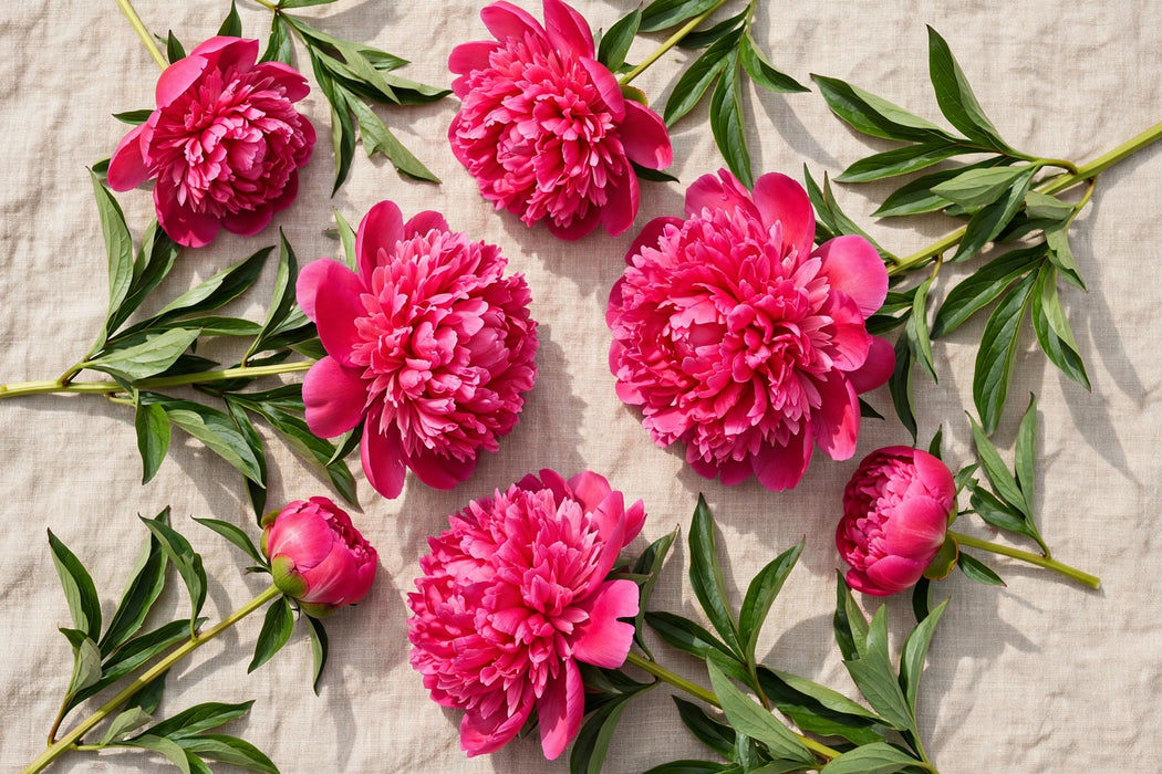 PEONY KANSAS 50-60cm - 100 Stems