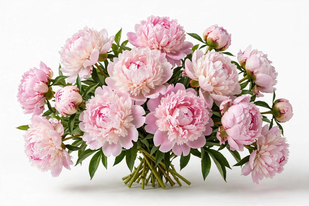 Next Day Delivery - Peonies Light Pink Alertie 40-50 cm - 80 Stems [LIMITED]