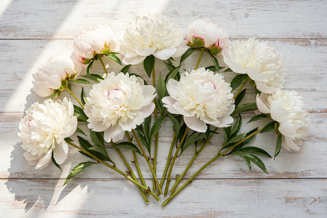 PEONY MADAME CLAUDE TAIN BIGGGGG 55cm - 60 Stems