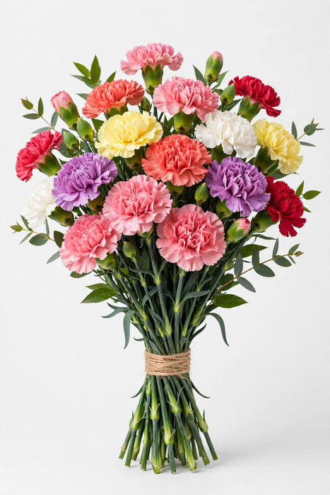 Carnations Assorted Fancy - 250 Stems/Box