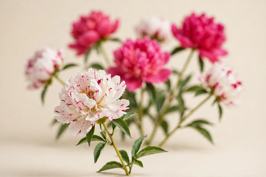 PEONY MIX STANDARD Q (FESTIVA X40, GARDENIA X30, KANSAS X 30) - Mixes - 100 Stems