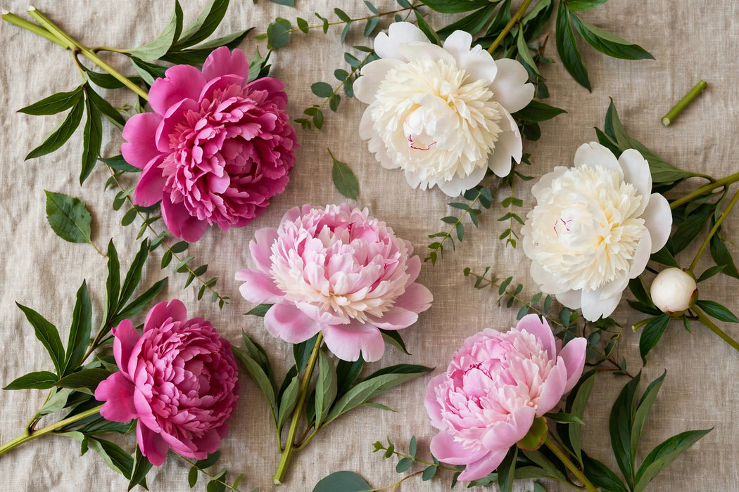 PEONY MIX STANDARD T (BIGBEN X30, DUCHESSE X30, JULES ELIE X40 ) - Mixes - 100 Stems
