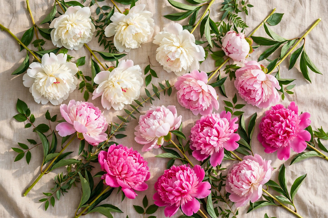 PEONY MIX-R (DUCHESSE X40, KANSAS X30, PECHER X30) - Mixes - 100 Stems