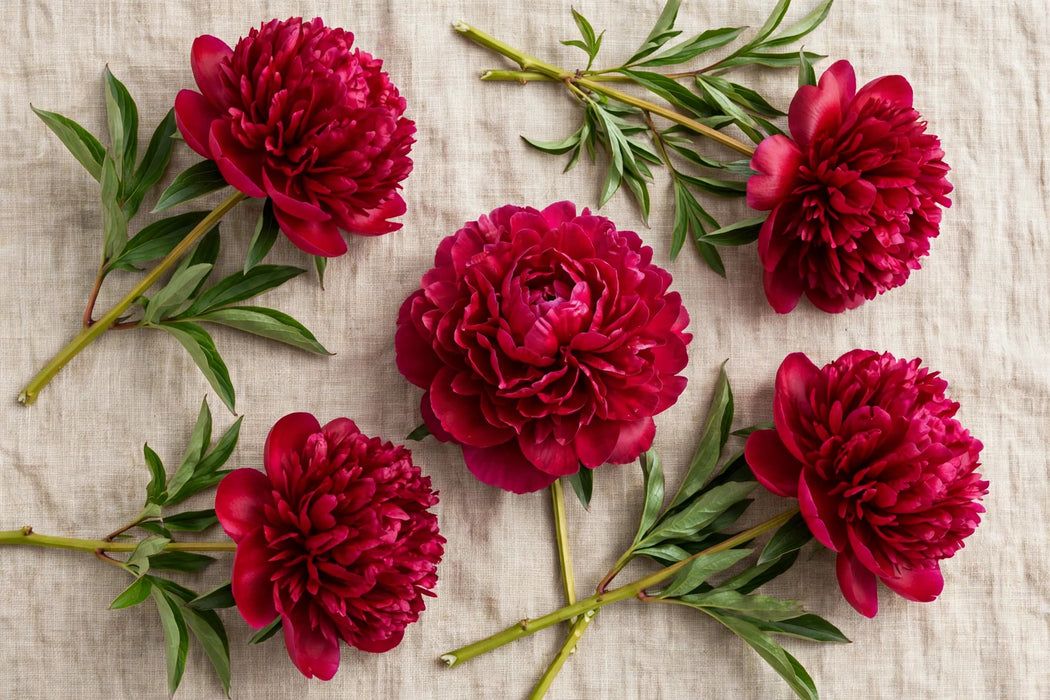 PEONY PAUL WILD 60cm - 60 Stems