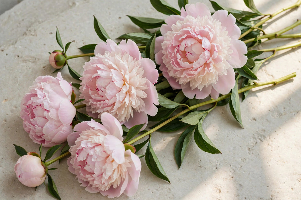 PEONY PECHER BIG HEADS 40cm - 60 Stems