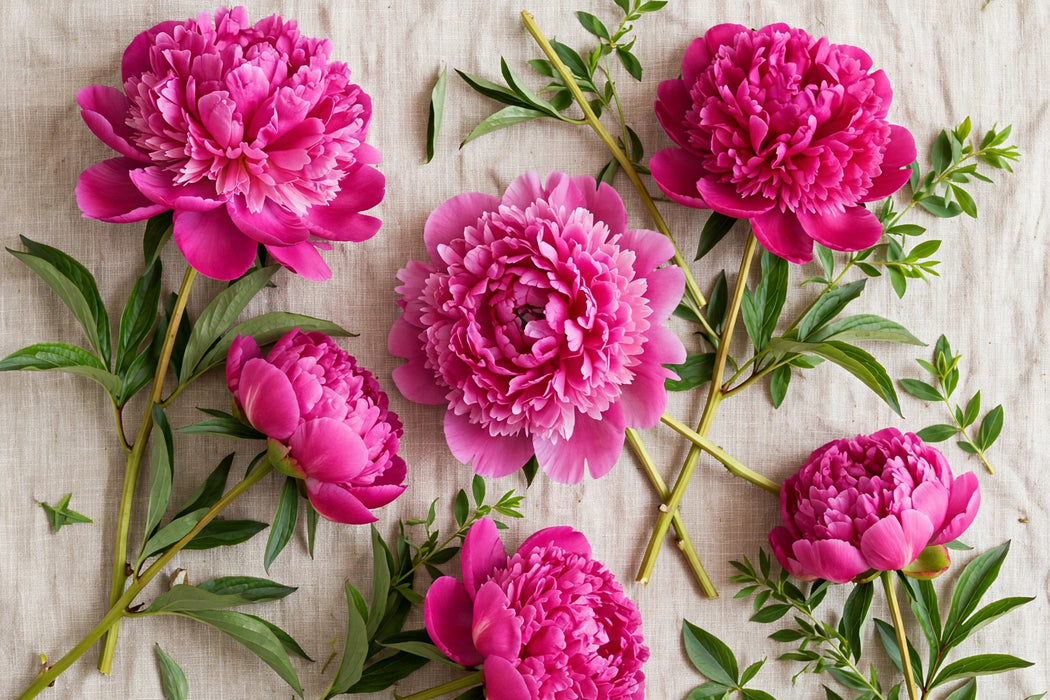 PEONY S DR FLEMMING 50cm - 60 Stems