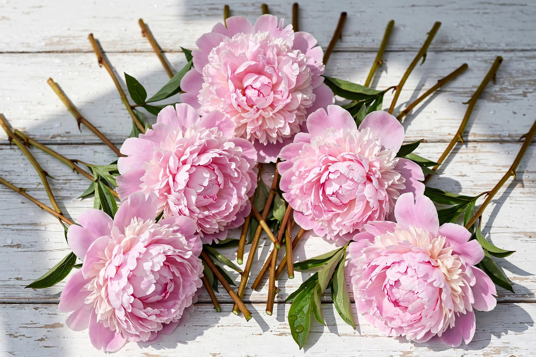 PEONY SARAH BERNARDT PINK 50cm - Pink - 100 Stems