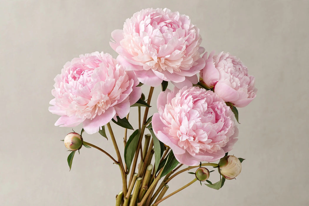 PEONY SARAH BERNHARD 45cm - 60 Stems