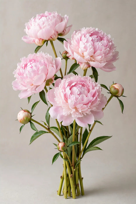 PEONY SARAH BERNHARD EXTRA GRADE 60cm - 60 Stems