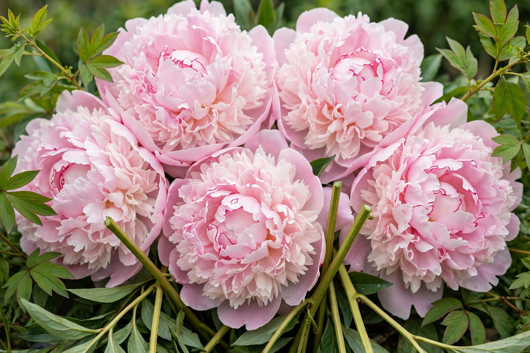PEONY SARAH BERNHART 55cm - 60 Stems