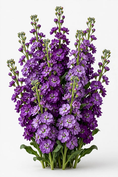 Next Day Delivery - STOCK PURPLE 70cm 10st - Purple - 80 Stems [LIMITED]