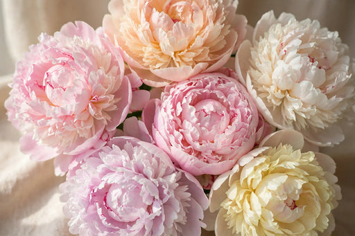 Next Day Delivery - PAEONIA ASSORTED PREMIUM 55cm 5st - Assorted - 80 Stems [Limited]