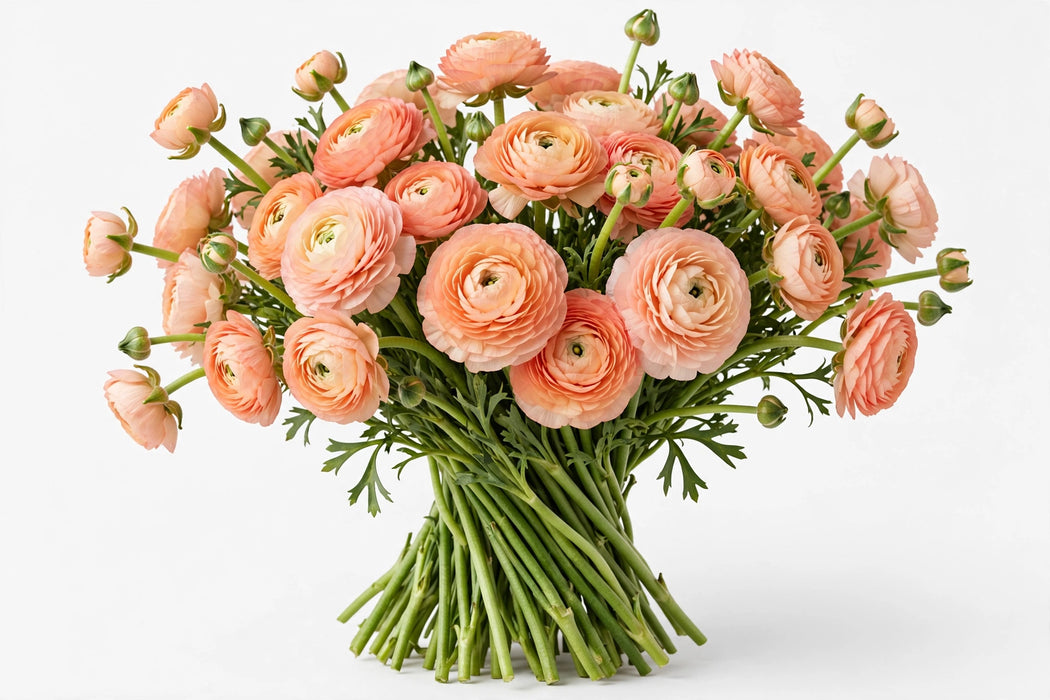 The Ranunculus Collection - Ranunculus Peach 40-50CM (100 STEMS / BX)