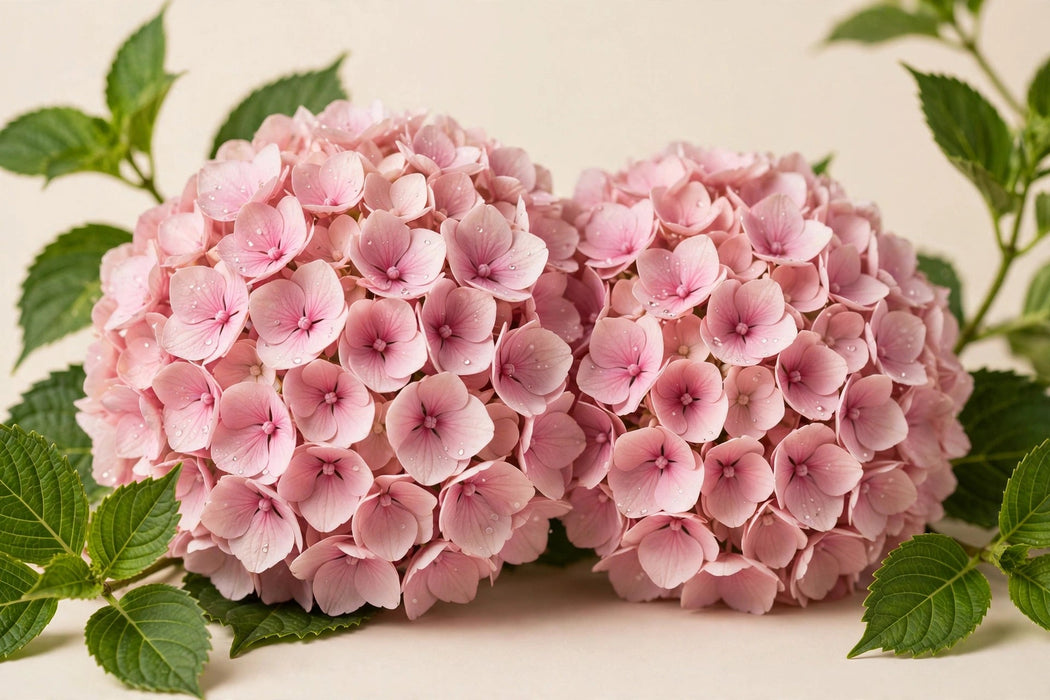 Hydrangea Verena Pink 80CM 18CM - 20 Stems