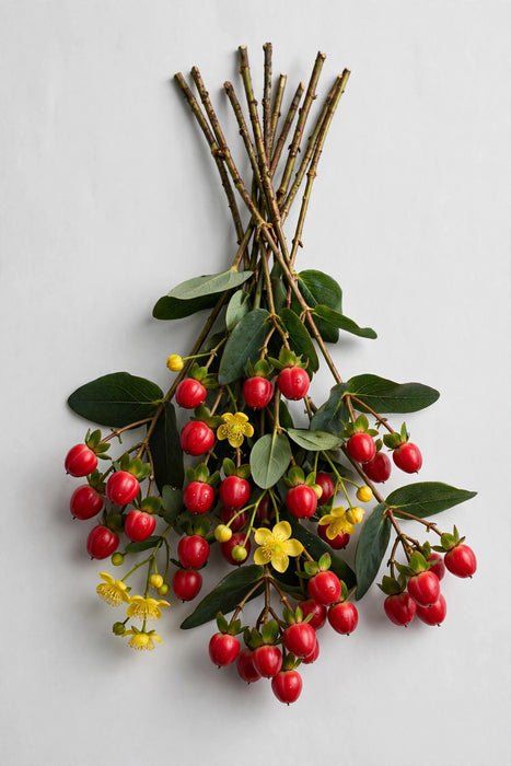 Next Day Delivery - Hypericum Magical Red 60CM 10BU/BX
