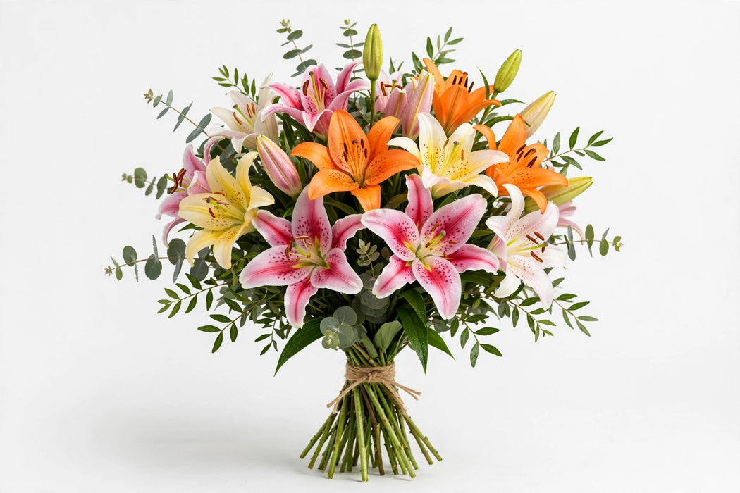 Lillies L.a Assorted 3/5bl - 60 Stems/Box