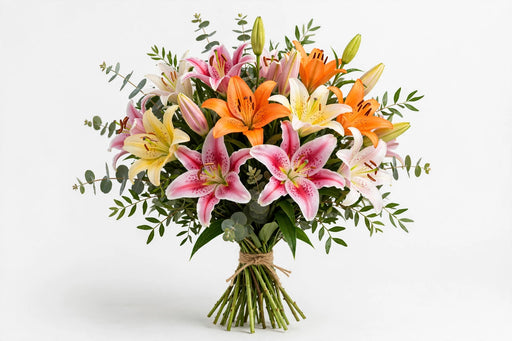Lillies L.a Assorted 3/5bl - 60 Stems/Box