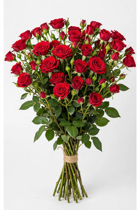 Spray Roses Rubicon 45CM 120ST/BX