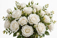 Next Day Delivery - ROSE PURITY 45cm 5cm 12st - White - 48 Stems [LIMITED]