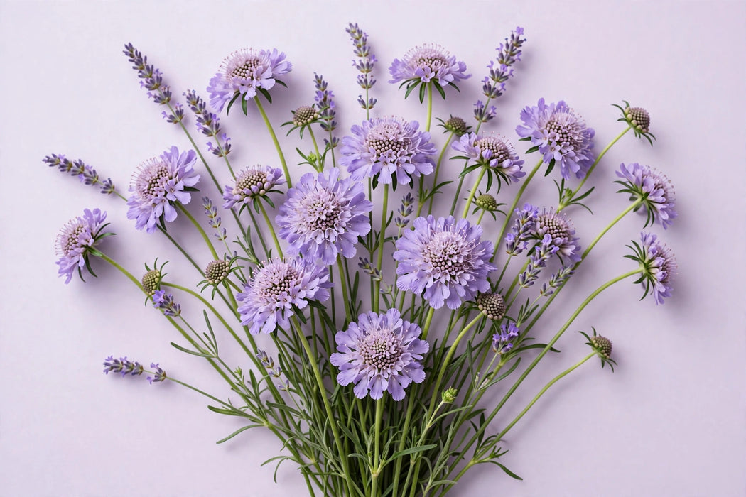 Next Day Delivery - SCAB BON BON TEABERRY SCOOP 70cm 10st - Lavender - 120 Stems [Limited]