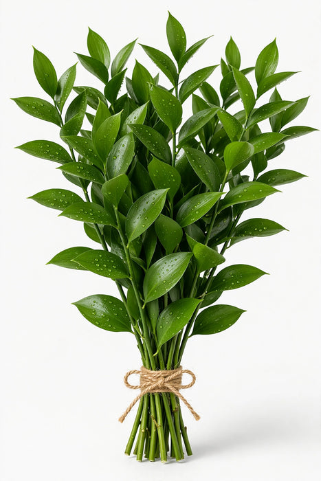 Ruscus Italian 50cm - 10 Stems/Bunches 50BU/BX