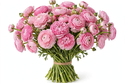 The Ranunculus Collection - Romance Ranunculus Seine Pink 50-60CM (100 STEMS / BX)