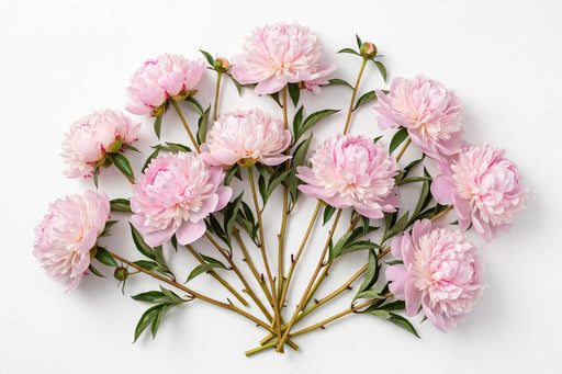 Next Day Delivery - Peonies Light Pink Alertie 40-50 cm - 100 Stems [LIMITED]
