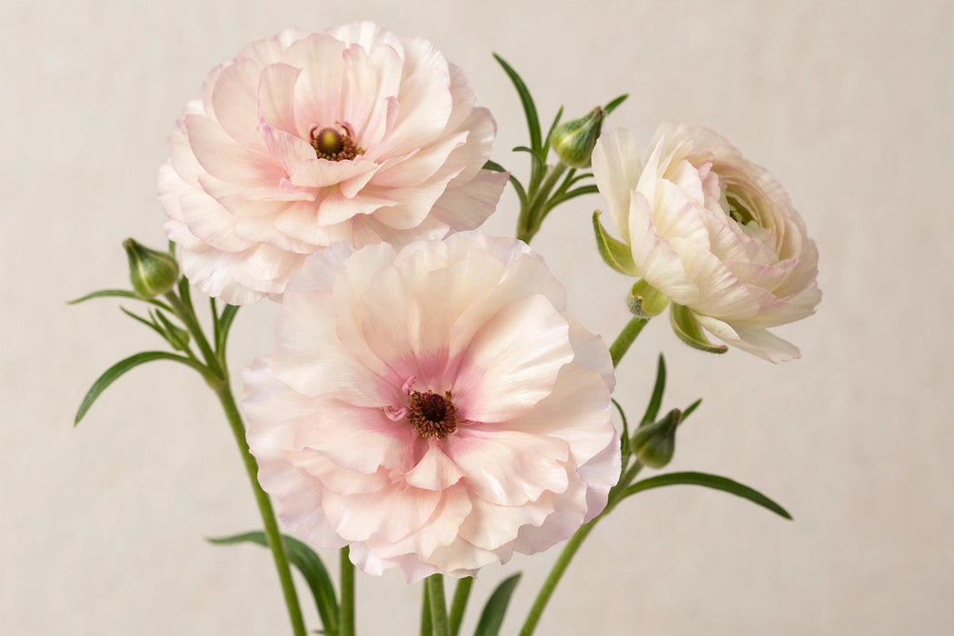 Ranunculus Flower Collection - Butterfly Ranunculus Ariadne 50CM (120 STEMS / BX)